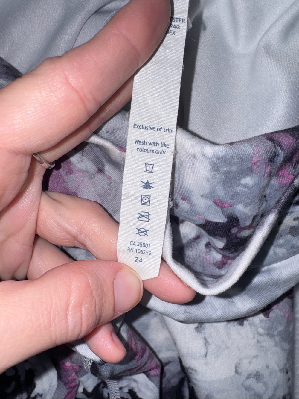 Lululemon Wunder Train HR Tight Pockets 25 Print 4 - Picture 9 of 15